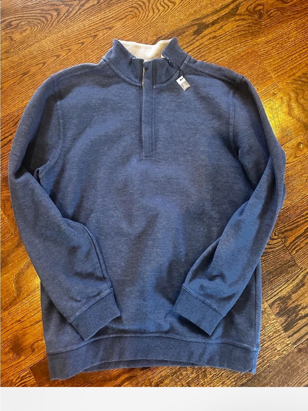 Walter Hagen Navy Half-Zip Sweater Pullover